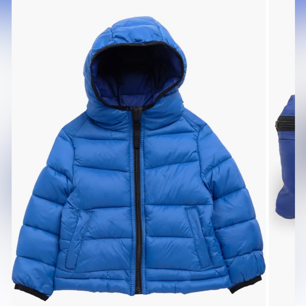 Urban Republic Kids' Chevron Quilted Packable Jacket